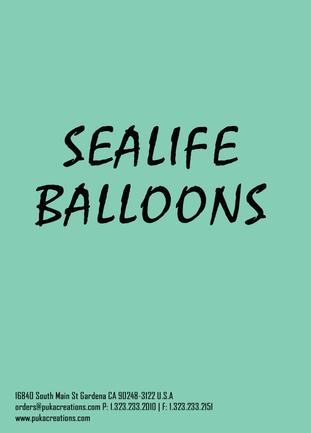 Sea Life Balloons